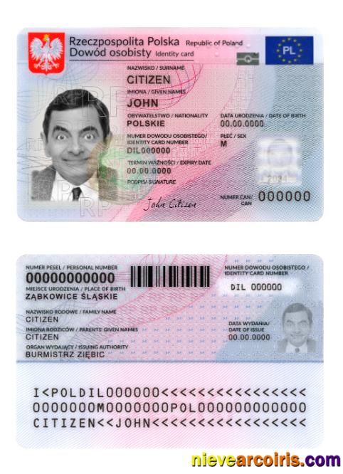 Poland ID card 2023-present